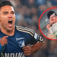 La eufórica celebración de la familia de Falcao García