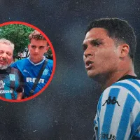 El conmovedor gesto de JuanFer Quintero con dos hinchas de Racing