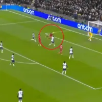 ¡De cabeza! Luis Díaz marcó el primero de Liverpool ante Tottenham