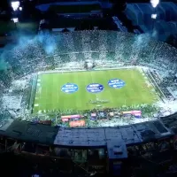 Impresionante salida de la hinchada de Atlético Nacional en la final contra Tolima