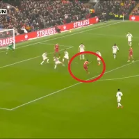 La opción que dilapidó Luis Díaz en el clásico Liverpool vs. Manchester United