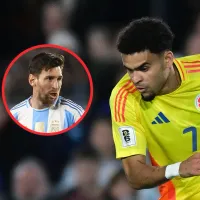 La lección que Luis Díaz le dio a Messi en el empate con Argentina