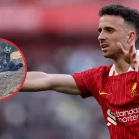 Así quedó el carro de Diogo Jota luego del accidente que le quitó la vida a él y su hermano