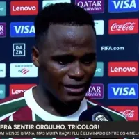 El conmovedor llanto de Jhon Arias, tras la eliminación de Fluminense