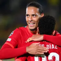 La molestia de Van Dijk por salida Luis Díaz, tras derrota del Liverpool