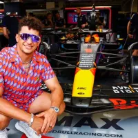 Patrick Mahomes &#039;recruits&#039; Max Verstappen and Checo Perez for the Chiefs at Miami Grand Prix