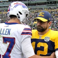 Josh Allen opens up on facing Aaron Rodgers twice this year