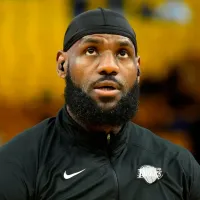 LeBron James gets ready to be a future head coach in the NBA
