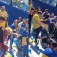 Video: River Plate fan is assaulted in Bombonera and then has strange reaction at hospital