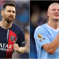 Comparing Messi and Haaland's stats in the 2022-23 season at the club level
