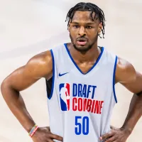 Which round will Bronny James be selected in the NBA Draft 2024?