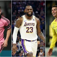 What if they emulate LeBron? How old will Messi, Ronaldo be when their eldest sons reach Bronny\'s age
