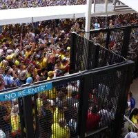 Copa America 2024: Garnacho\&#039;s family among people outside stadium before Argentina vs Colombia
