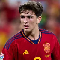 Why is Gavi not playing for Spain against Serbia in UEFA Nations League 2024-2025?