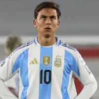 Why is Paulo Dybala not starting for Argentina against Colombia in 2026 World Cup qualifiers?