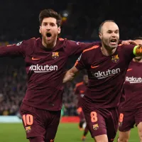 Lionel Messi sends heartfelt message to former Barcelona teammate Andres Iniesta