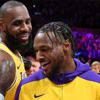 Lakers star LeBron James shares emotional thoughts after historic game with son Bronny in the NBA