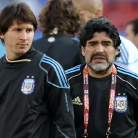 Lionel Messi pays tribute to Diego Maradona with special one-word message for Argentina icon