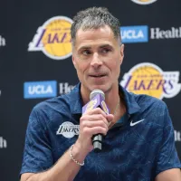 Lakers GM Rob Pelinka offers some words towards Anthony Davis after surprising trade to Mavs for Luka Doncic