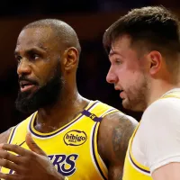 Charles Barkley throws the new role of LeBron James with the Lakers next to Luka Doncic