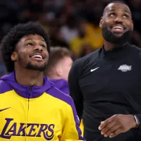 LeBron James sends a 7-words message after Bronny’s impressive performance with South Bay Lakers