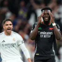 Video: Bukayo Saka misses panenka penalty for Arsenal vs Real Madrid in Champions League QF 2nd leg