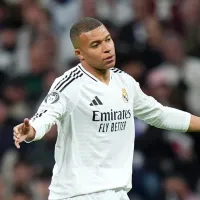 Why does Kylian Mbappe start on the bench for Barcelona vs. Real Madrid in the 2025 Copa del Rey final?