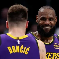 LeBron James and Luka Doncic match NBA playoff feat achieved by Shaq, Kobe Bryant with Lakers