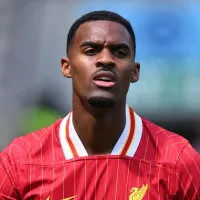 Why is Ryan Gravenberch not playing today for Liverpool vs Crystal Palace at the 2025 FA Community Shield?