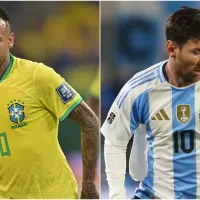 When was Neymar’s last game with Brazil and how many times has Messi played for Argentina since then?