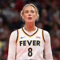 Fever star Sophie Cunningham sends heartfelt two-word message to Caitlin Clark after season-ending news