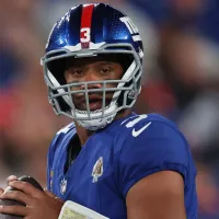 Why is Russell Wilson not playing for Giants vs Chargers today in Week 4 of 2025 NFL season?
