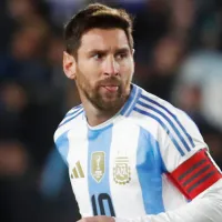 Why is Lionel Messi not playing today for Argentina vs Venezuela in international friendly in Miami?