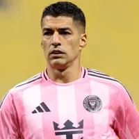 Why is Luis Suarez not starting today for Inter Miami vs Vancouver Whitecaps in 2025 MLS Cup final?