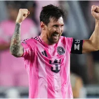 How many career titles does Lionel Messi have compared to Cristiano Ronaldo after MLS Cup win with Inter Miami?