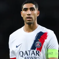 Why is Achraf Hakimi not playing today for PSG vs Flamengo?