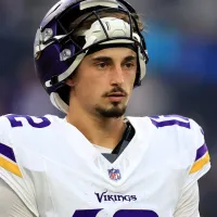 Why is Max Brosmer and not JJ McCarthy playing today for Vikings vs Lions on 2025 NFL Christmas game?