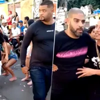 El video de Adriano saliendo borracho de una fiesta en una favela de Brasil