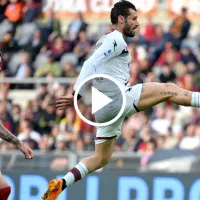 ¡Definición exquisita! El golazo de Candreva contra Roma