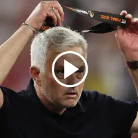 El gesto de Mourinho con su medalla de subcampeón: \'Me quedo con las de oro\'