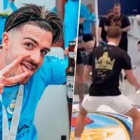 Jack Grealish se transformó en viral por particular festejo con el Manchester City
