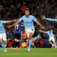 Rodri marcó para Manchester City en la final de Champions