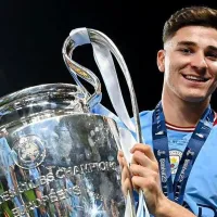 \'Crecí mucho como jugador y como persona\': Así declaró Julián Álvarez tras salir campeón de Champions
