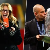 El inesperado cruce entre Julia Roberts y Guardiola por la Champions League