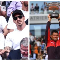 Aplaudieron de pie: Mbappé y Zlatan, rendidos ante el récord de Djokovic