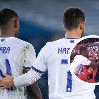 Aplaude el madridismo: el gesto de Alaba con Hazard
