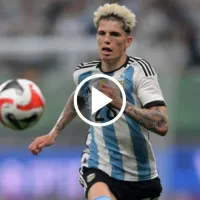 Garnacho se metió en el bolsillo a los argentinos