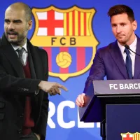 Guardiola apuntó al culpable del no regreso de Messi al Barcelona