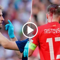 VIDEO  Kane protagonizó un durísimo choque de cabezas