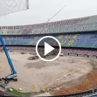 Irreconocible: las nuevas imágenes de las obras del Camp Nou